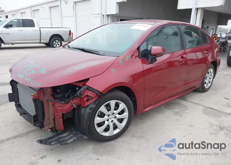 2025 Toyota Corolla Le z USA, uszkodzony, nr VIN 5YFB4MDE3SP232627